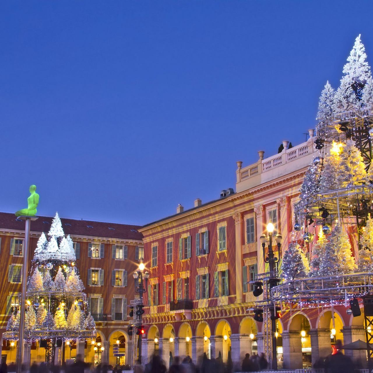 Κυανή Ακτή Μόντε Κάρλο Κάννες Χρισοτύγεννα οδικό