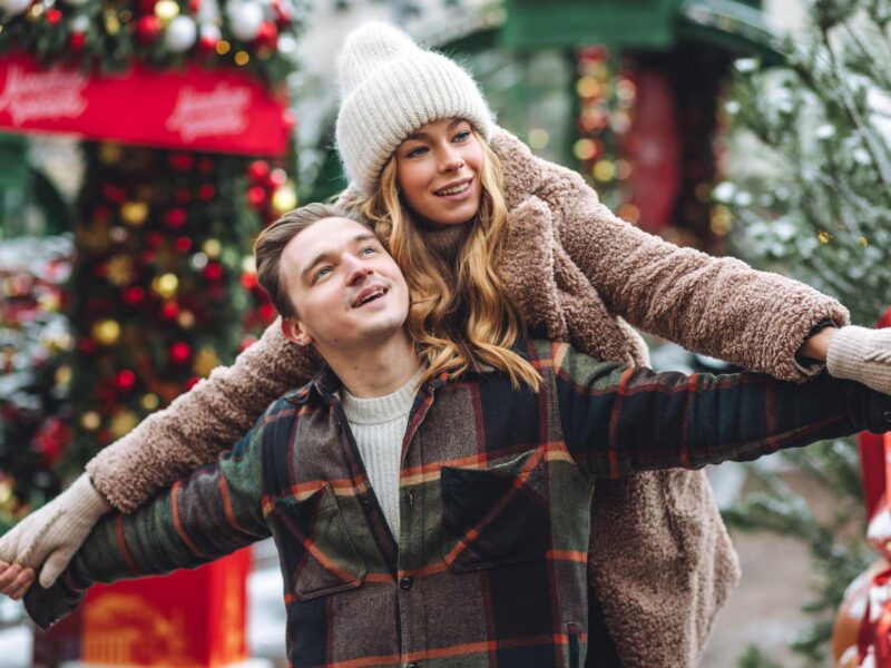 Νέα Υόρκη Χριστούγεννα Πρωτοχρονιά Φώτα