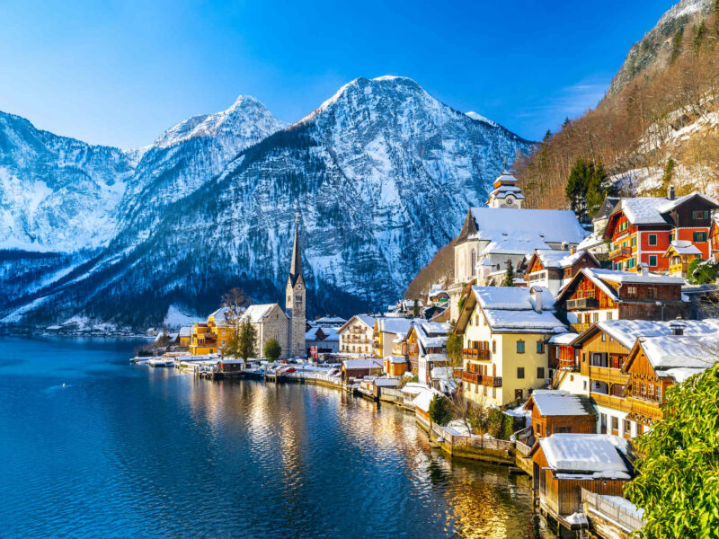 ΙΟΥΛΙΑΝΕΣ ΑΛΠΕΙΣ ΧΑΛΛΣΤΑΤ-ΛΙΜΝΗ ΜΠΛΕΝΤ & ΒΙΕΝΝΗ Χριστούγεννα