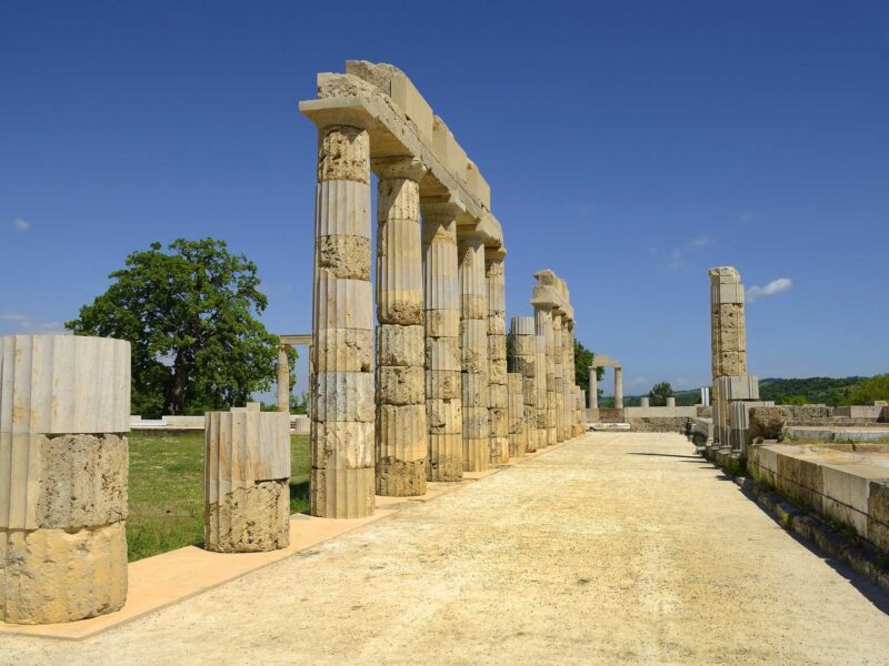 Μακεδονία Ρούπελ Άγιος Παισιος Κερκίνη από Ηράκλειο Οκτώβριος